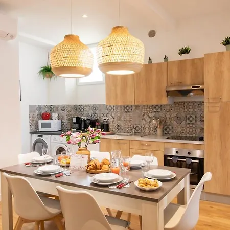 #34 Lamartine 3 Bdrs Ac Balcony 10mins Walk To Old Town ニース