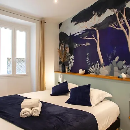 #34 Lamartine 3 Bdrs Ac Balcony 10mins Walk To Old Town Nice